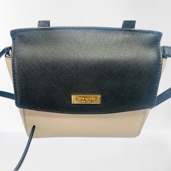 ‼️NWOT KATE SPADE Black and Tan ColorBlock Satchel Crossbody PLUS 12 Item Bundle - Picture 3 of 11